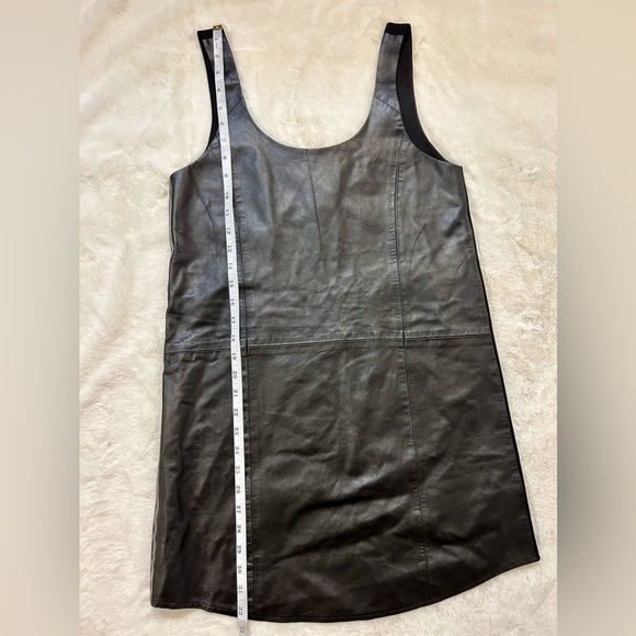 NWT Blaque Label Revolve Faux Leather Tank Dress Size Small - Picture 14 of 15
